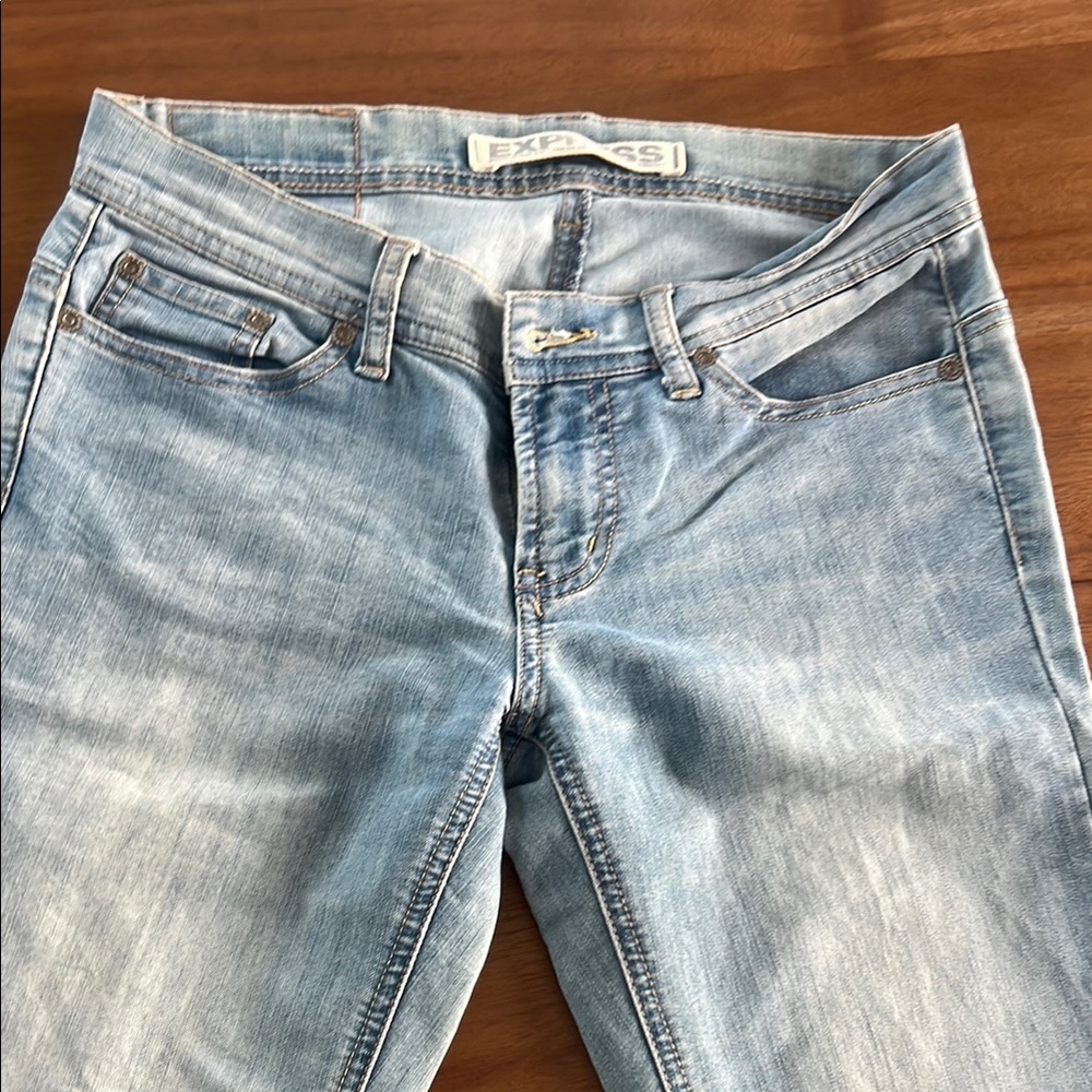 Express Light Blue Denim Jeans
